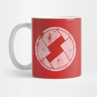 Skynet Research Logo (from The Terminator, white distressed version) Mug